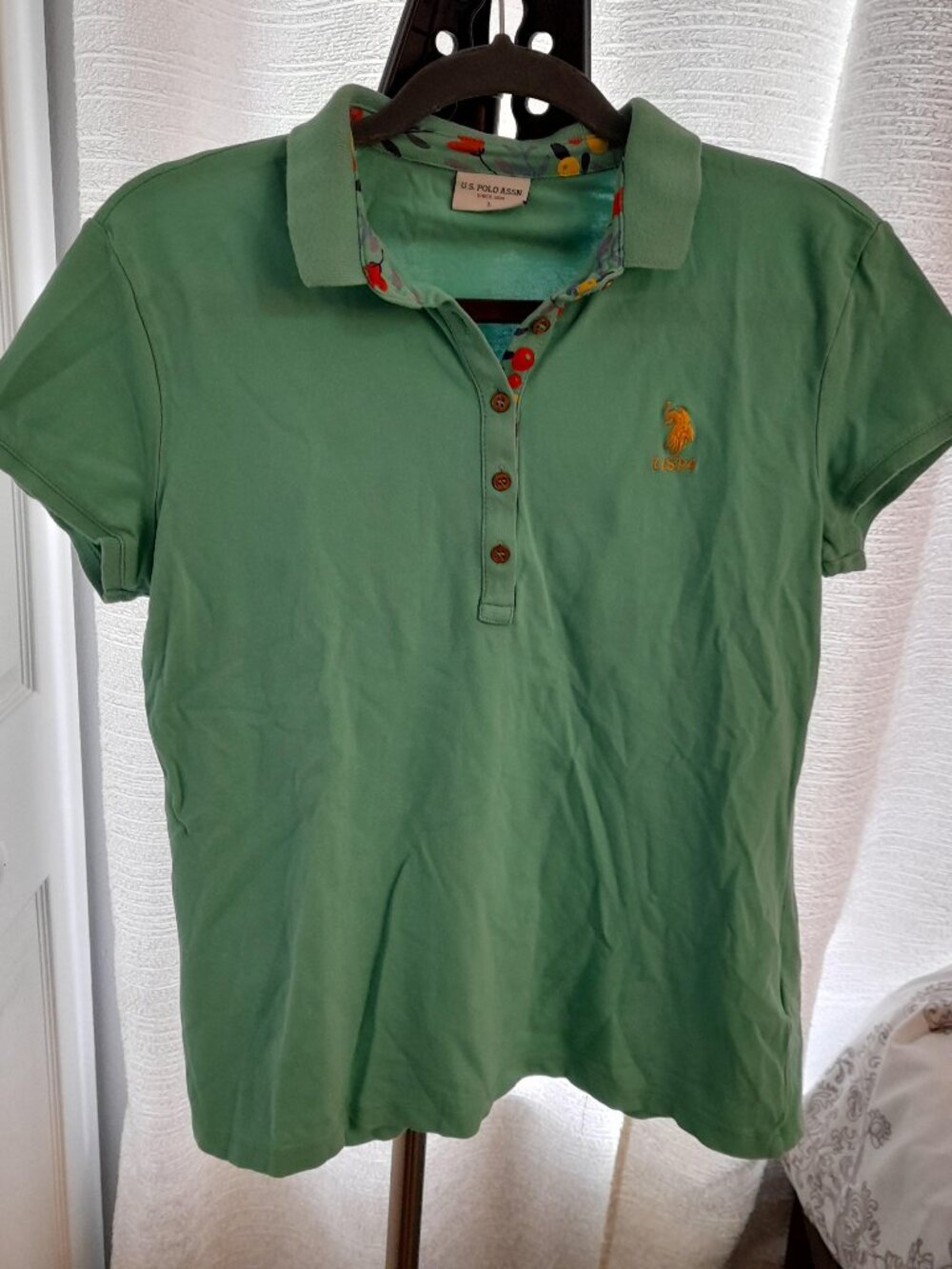 US Polo Green T-Shirt